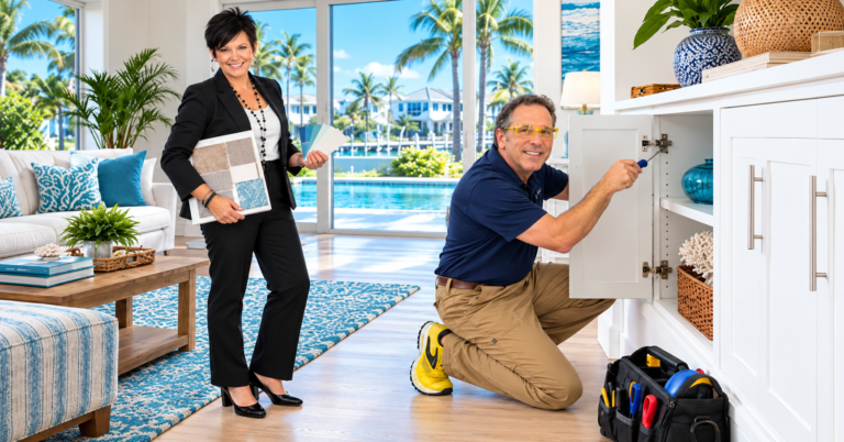 Coastal Living Room Renovation Consultation